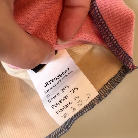 Shein Lace Tie Up Patchwork Cleavage Cropped Sleeveless Crop Tank Top Cream - Picture 10 of 11